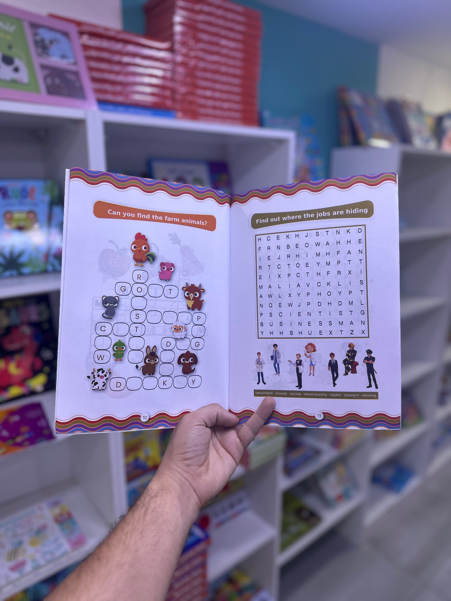 Find the words- developing children’s skills