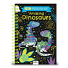 Neon Scratch Art: Amazing Dinosaurs