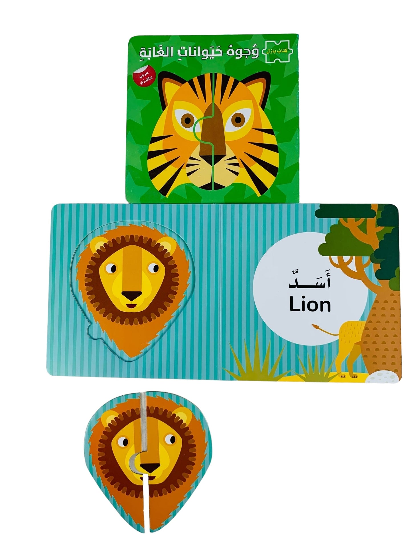 وجوه حيوانات الغابة مخ