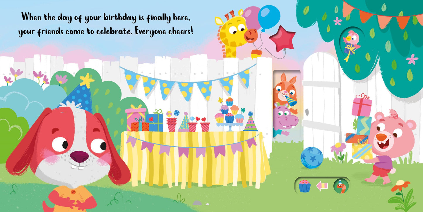 It's My Birthday: With Super Sliders to Reveal Hidden Surprises