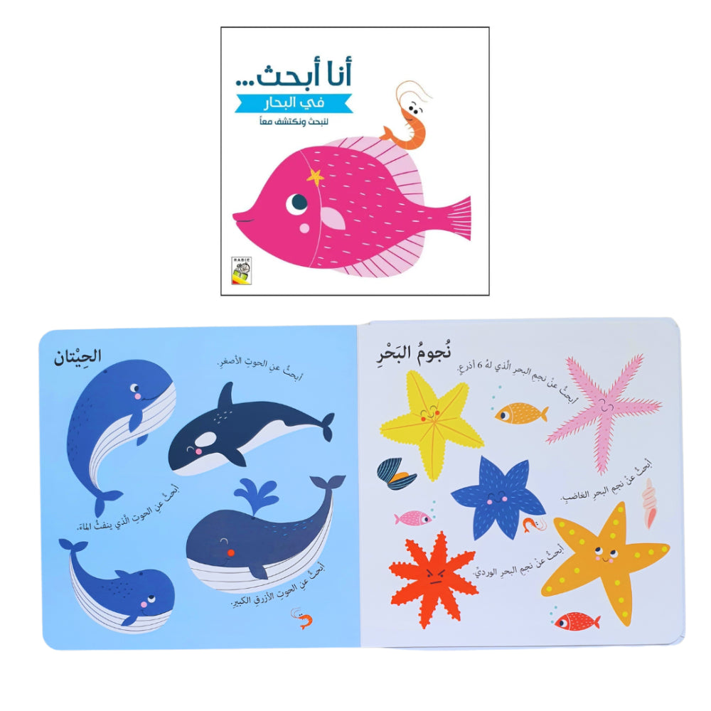 أنا أبحث في البحار