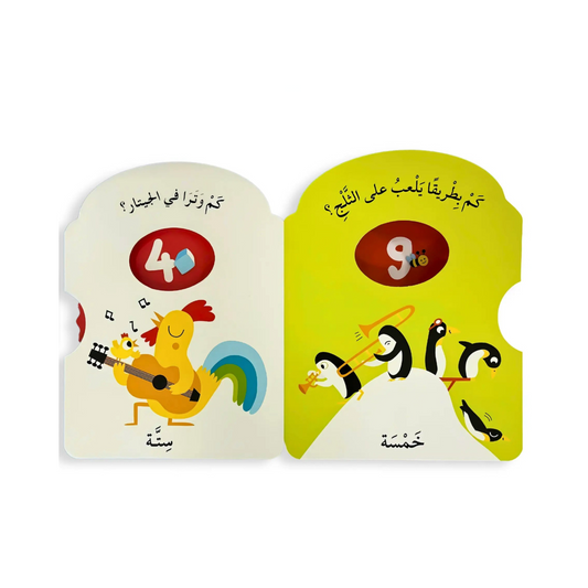 أدر العجلة وتعلّم – الأرقام