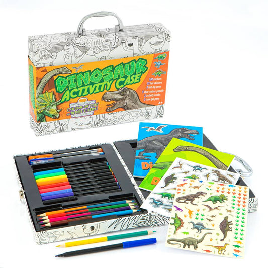 Colour-In Carry Case: Dinosaur Activity Case