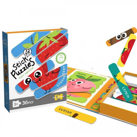 Stick Puzzle -fruit