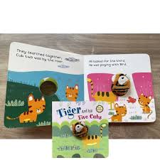Tiger And His Five Cubs ‐ Finger Puppet Books