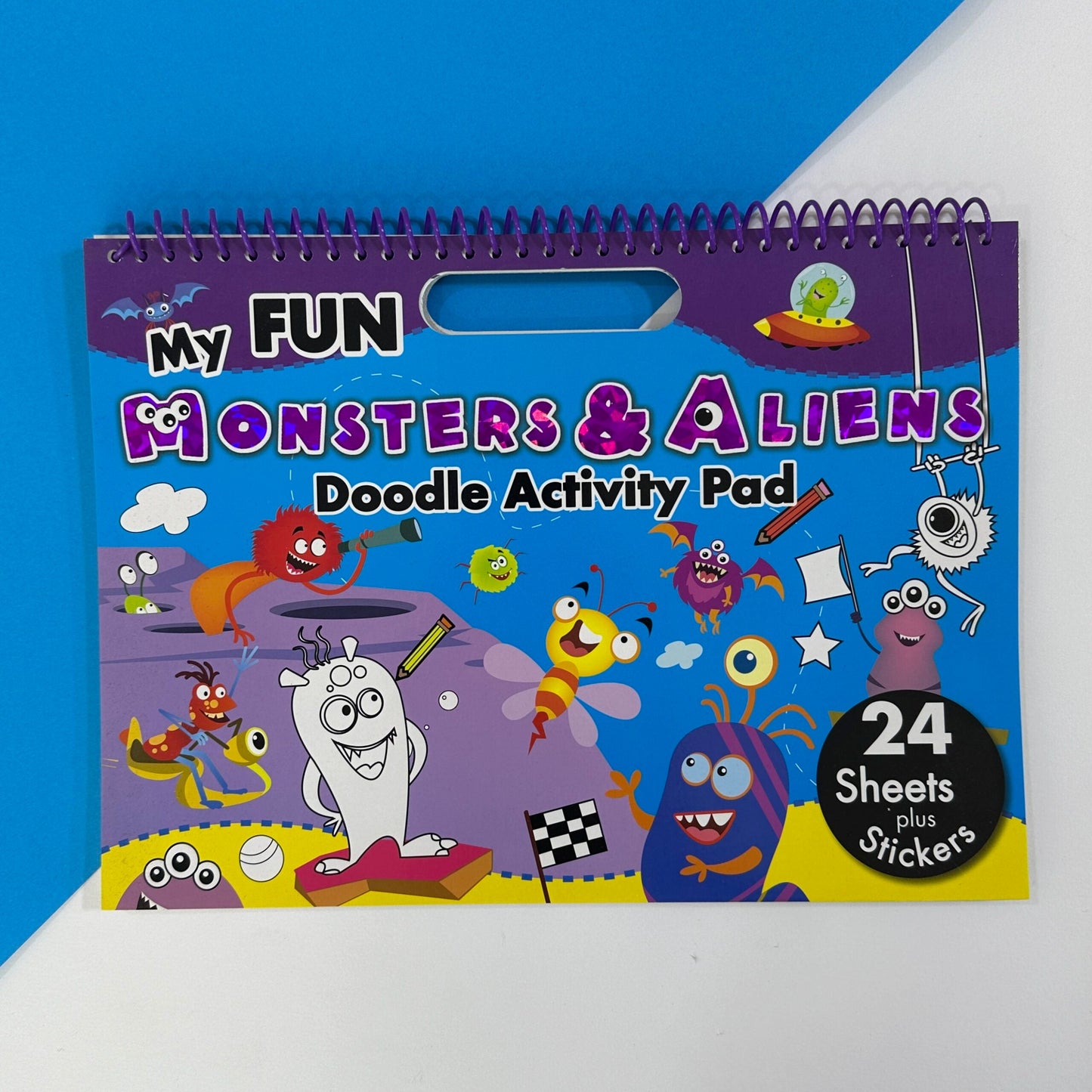My Fun Monsters and Aliens Doodle Activity pad