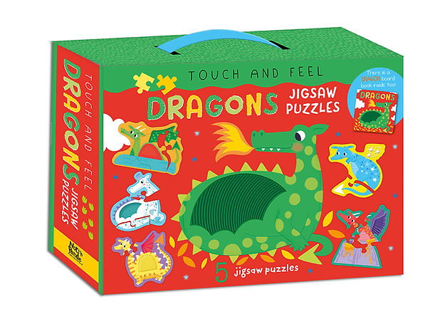 Dragons Jigsaw Puzzles - Touch and Feel