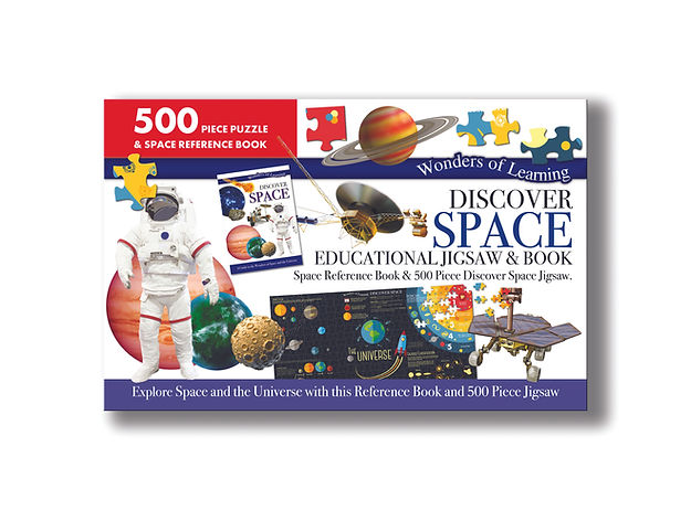 Discover Space Jigsaw &amp; Book Set