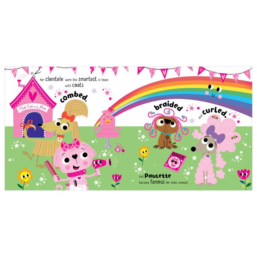 Paulette the Pinkest Puppy in the World