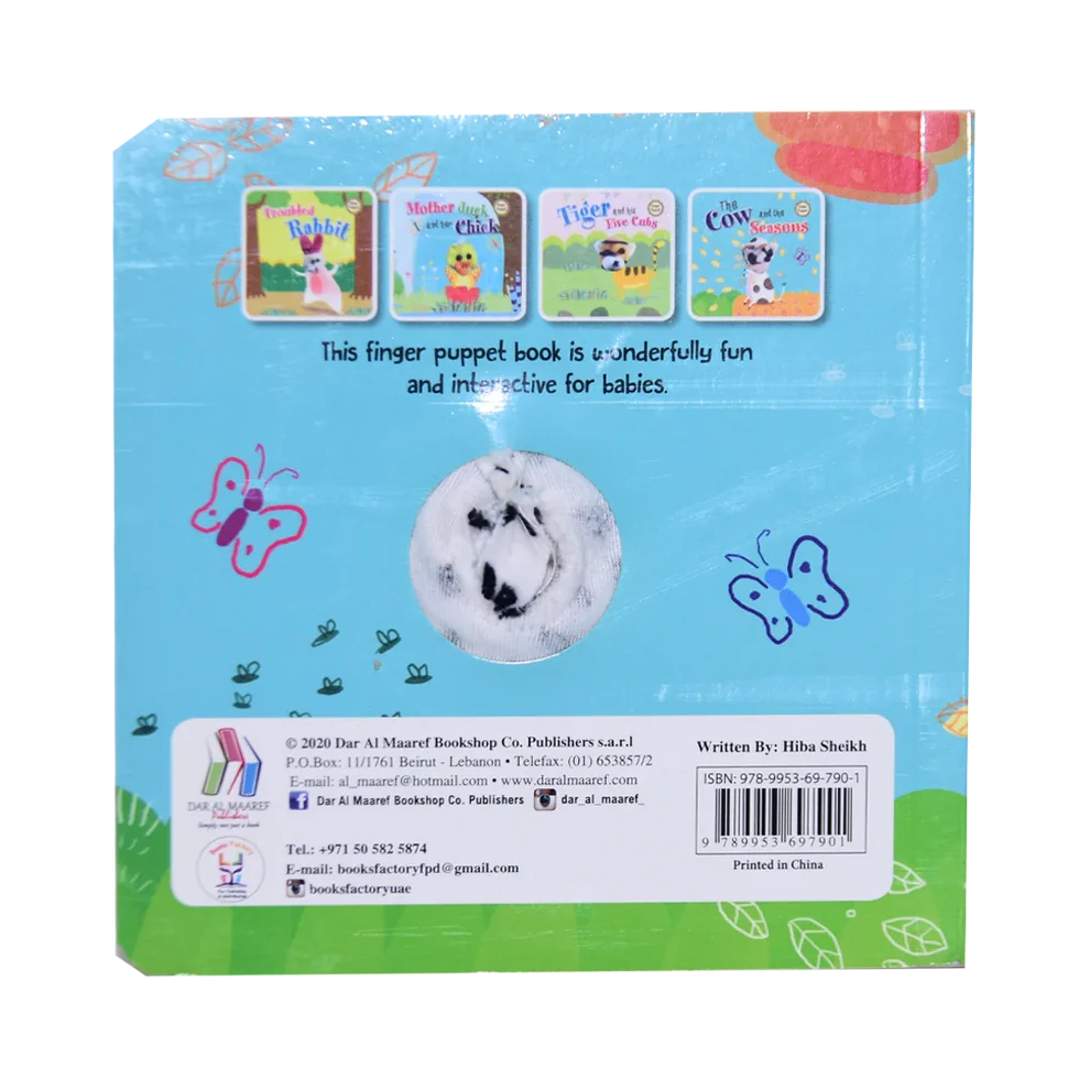 The Cow And The Seasons ‐ Finger Pupet Book