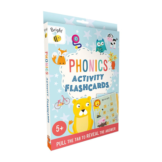 Phonics Activity Flashcards: Slide Tabs to Reveal Answers