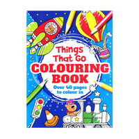 Things That Go Colouring Book