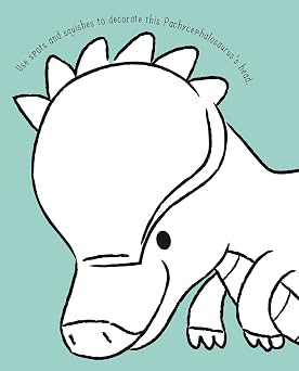 Dinosaur Sponge Art