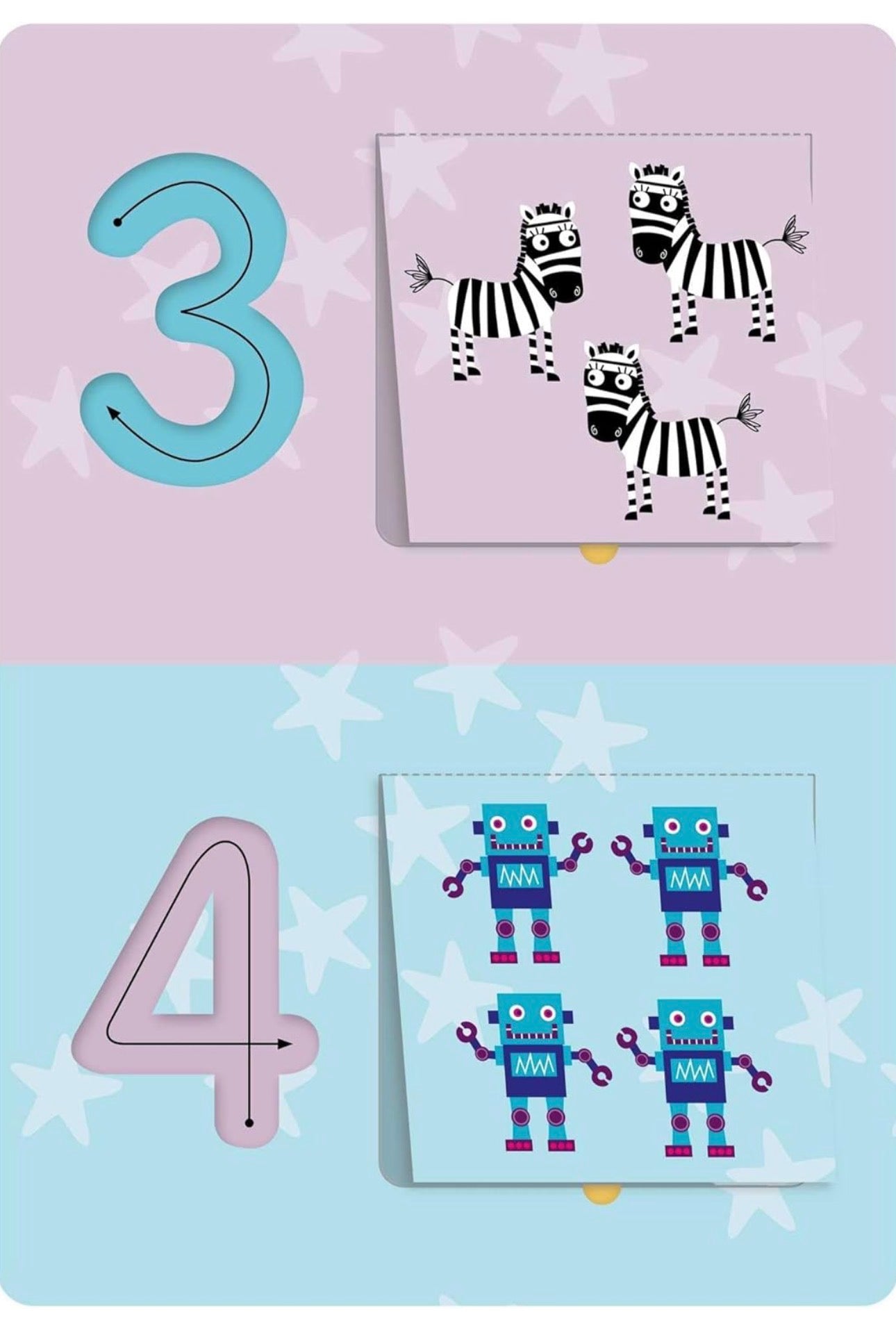 Counting Activity Flashcards: with Tracing and Lift-the-Flaps