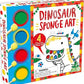 Dinosaur Sponge Art