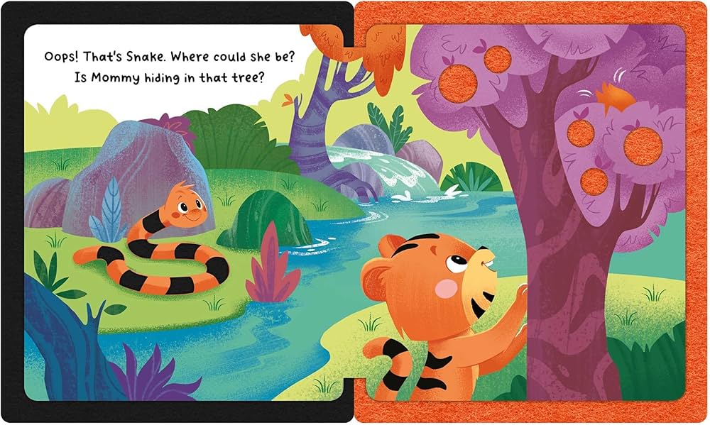 TIGER A FUN,FEELY FELT STORY