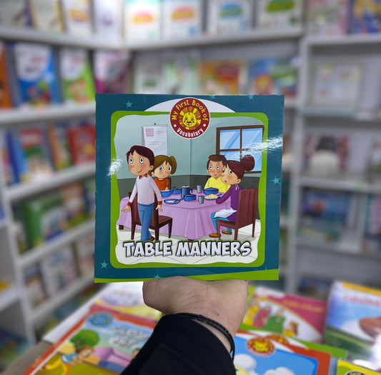 My first book of vocabulary- table manners