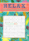 Relax - Coloring And Wordsearch