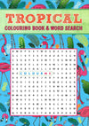 Tropical - Coloring And Wordsearch