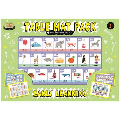 Table Mat Pack: Early Learning