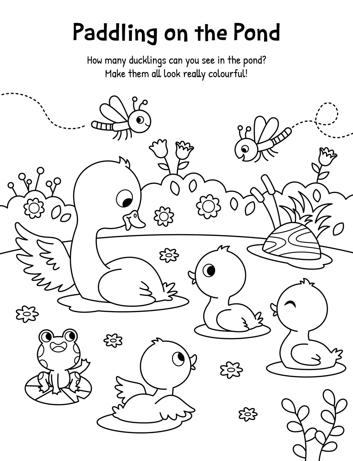 Fun on the Farm Colouring