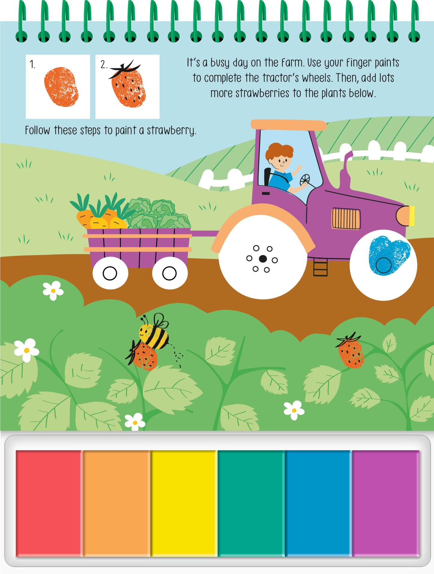 Finger Painting Farm