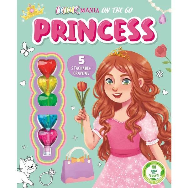 Princess Colouring : Colour Mania On The Go