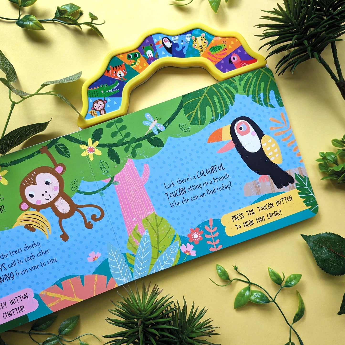 Carry-Along Jungle Adventure – Children’s 10 Button Sound Book