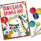 Dinosaur Sponge Art
