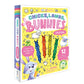 Chicks, Lambs, Bunnies Coloring Set: With 12 Stackable Crayons