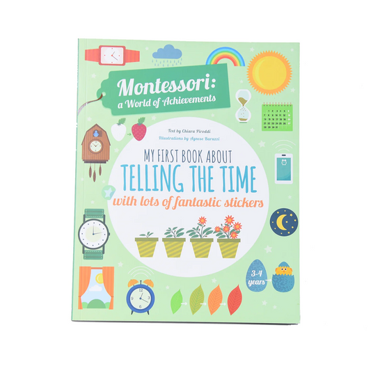 Montessori : My First Book About TELLING THE TIME