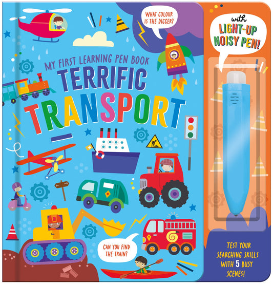 My First Learning Pen Book – Terrific Transport