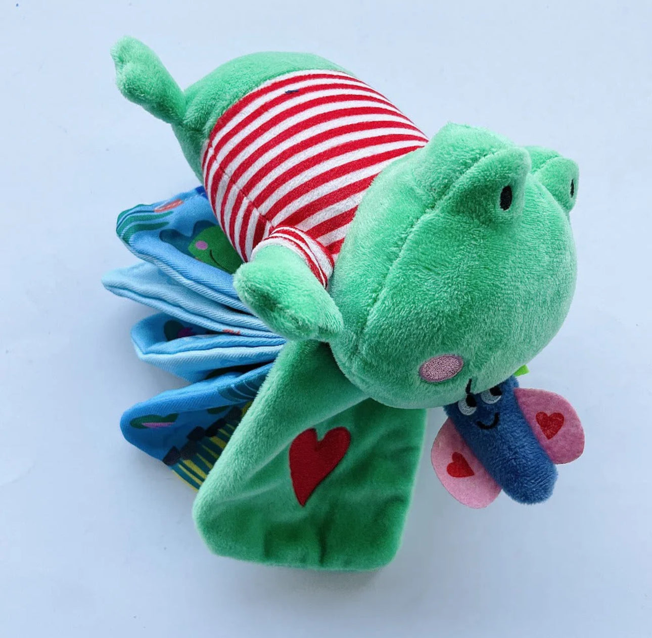 Soft Shake & Squeak Book: frog