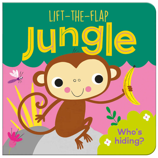 Lift-The-Flap Jungle – Children’s Board Book
