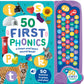 50 First Phonics - Children's 50 Button Sound Book