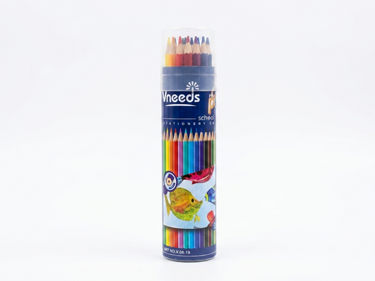 ألوان خشبية 24 لون - Vneeds