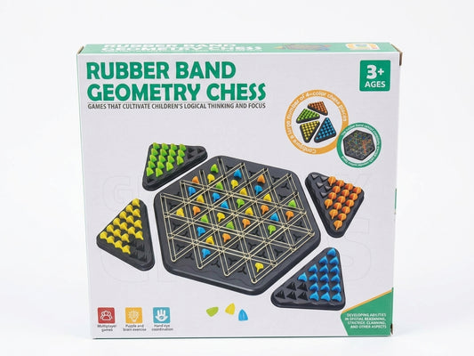 لعبة شطرنج المطاط الهندسية - Rubber Band Geometry Chess