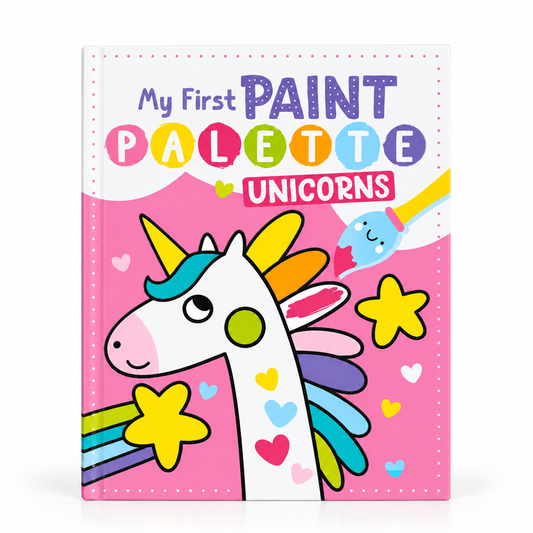 My First Paint Palette - Unicorns