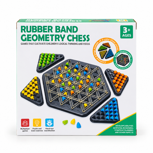 لعبة شطرنج المطاط الهندسية - Rubber Band Geometry Chess