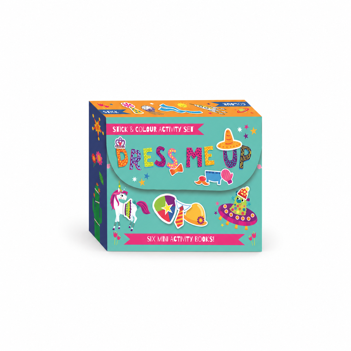 stick and colour activity set - dress me up