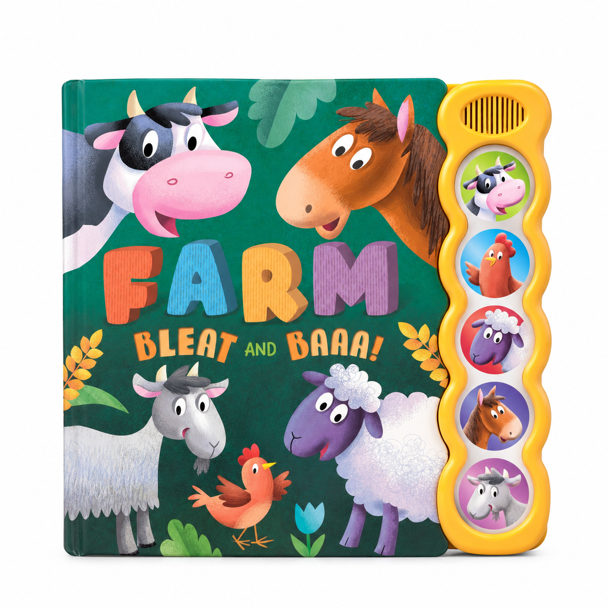 Farm Bleat and Baaa!: with 5 3D Sound Buttons