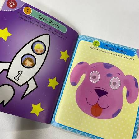Preschool 123 Sticker Book