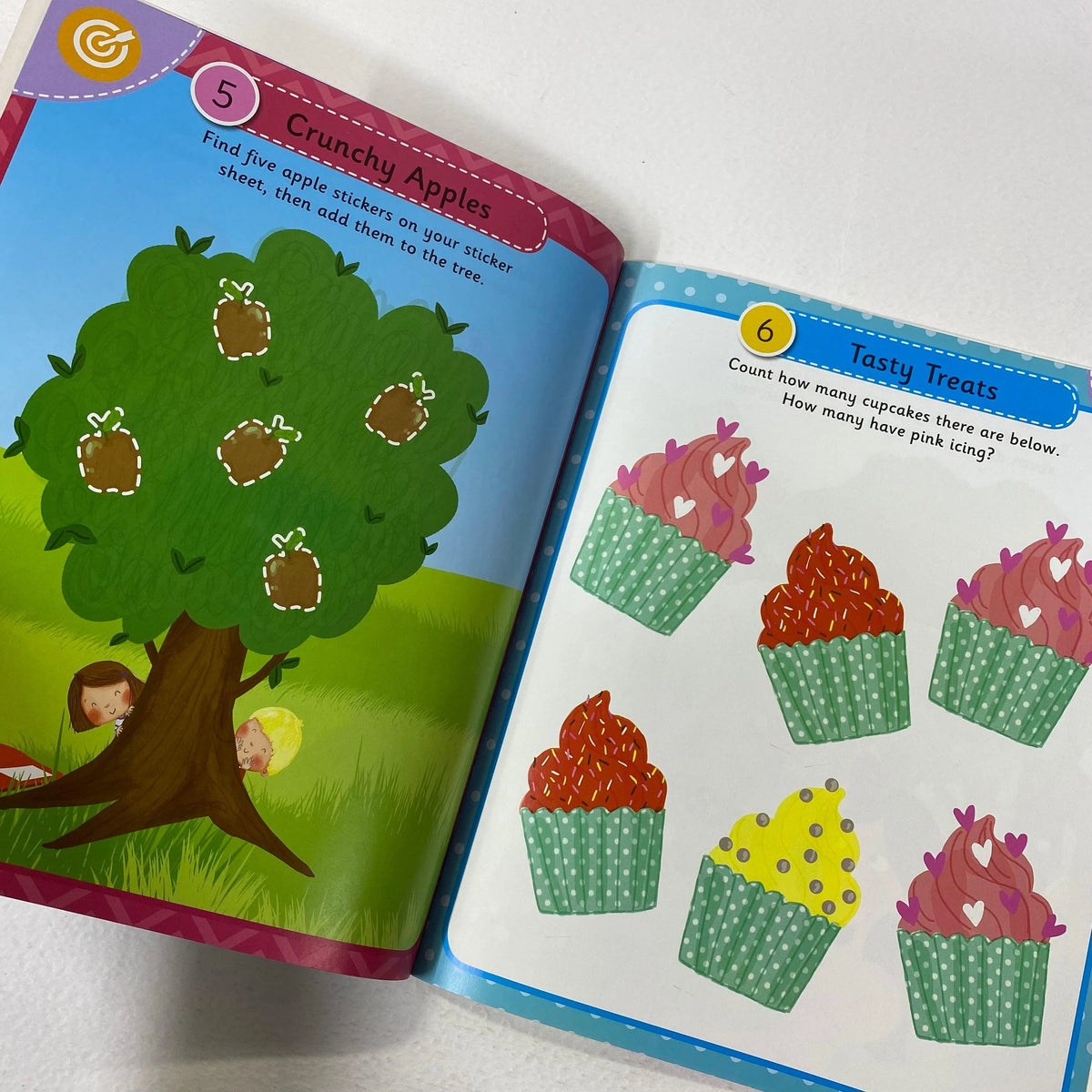 Preschool 123 Sticker Book