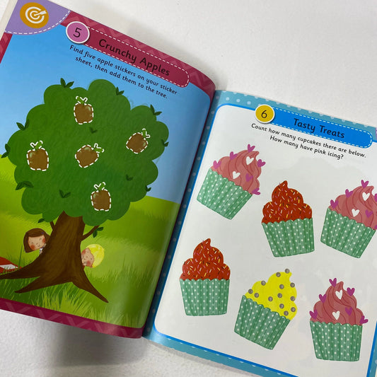 Preschool 123 Sticker Book