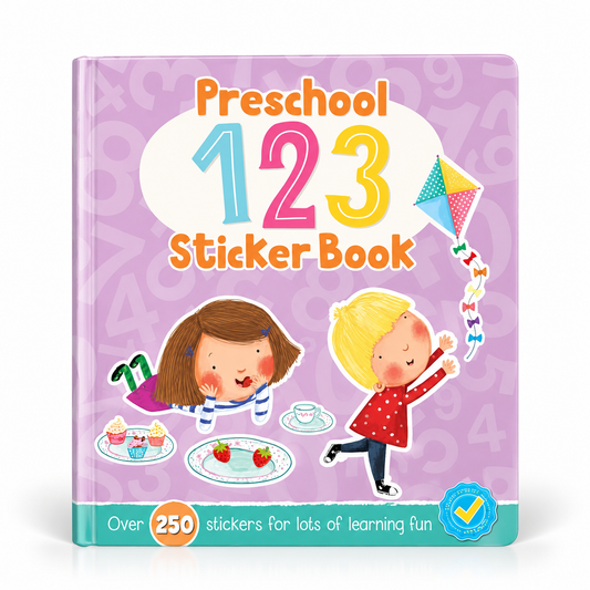 Preschool 123 Sticker Book
