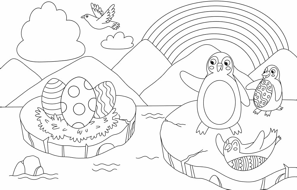 Surprise Coloring Nature