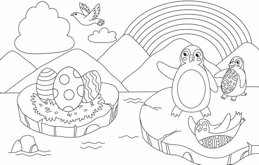 Surprise Coloring Nature