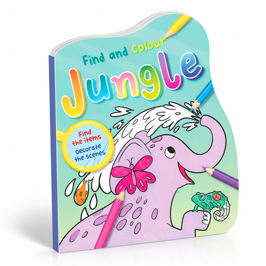 Jungle -Find and Colour