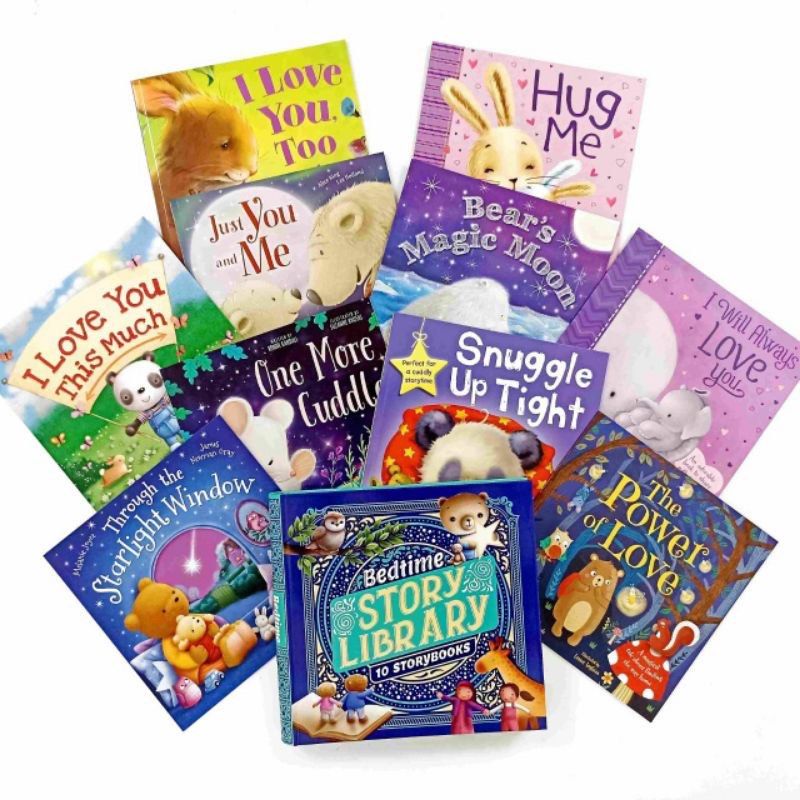 Bedtime Story Library: With 10 Storybooks