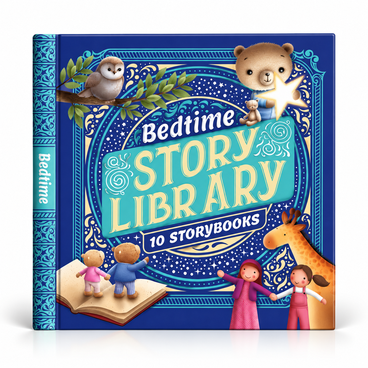 Bedtime Story Library: With 10 Storybooks